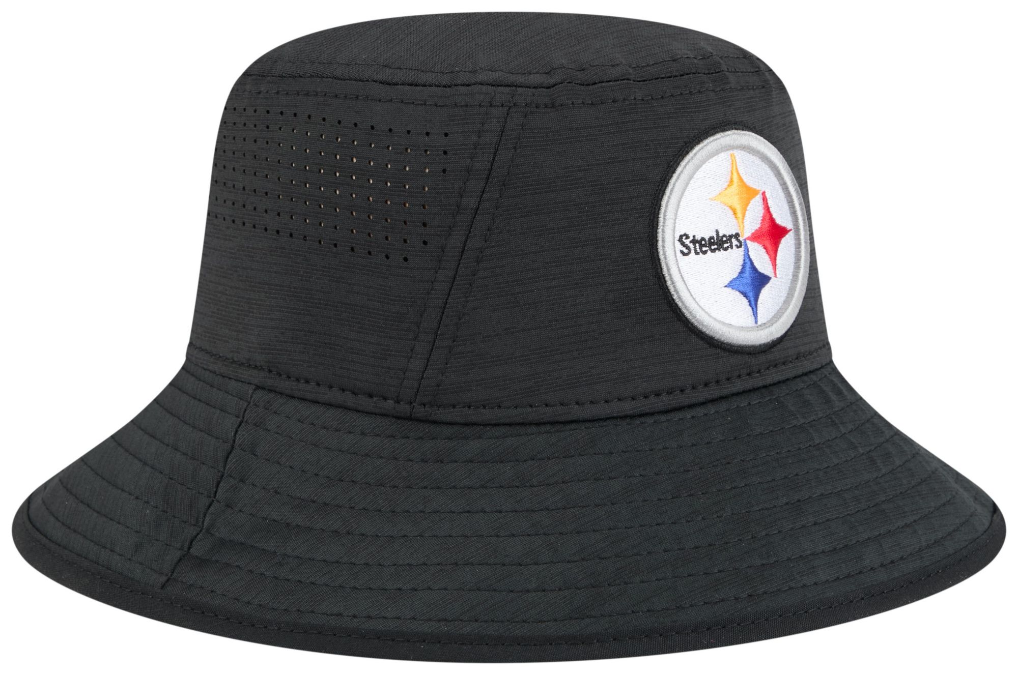 New Era Adult Pittsburgh Steelers Black Digi Bucket Hat product image