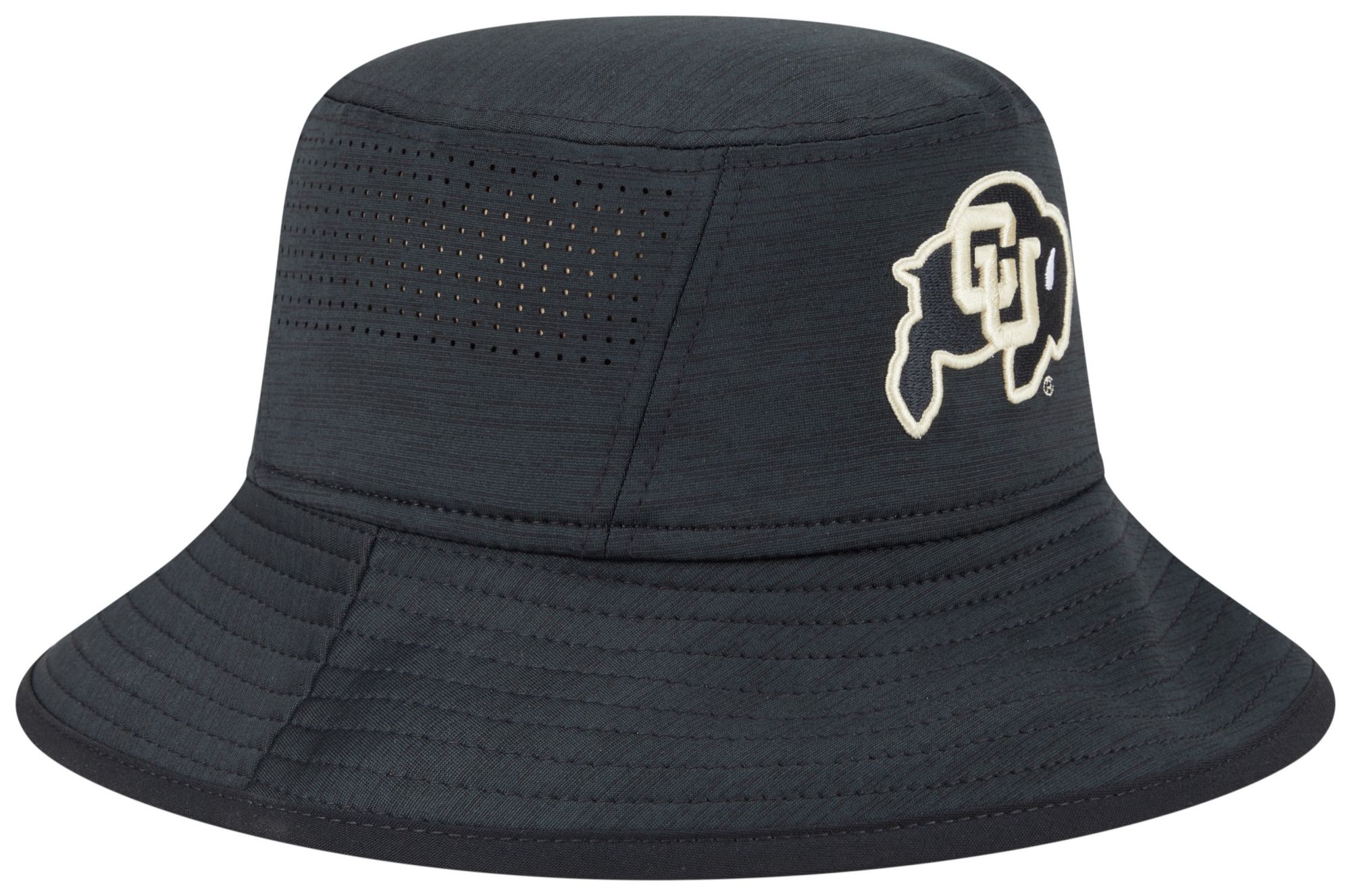 New Era Adult Colorado Buffaloes Black Digi Bucket Hat product image