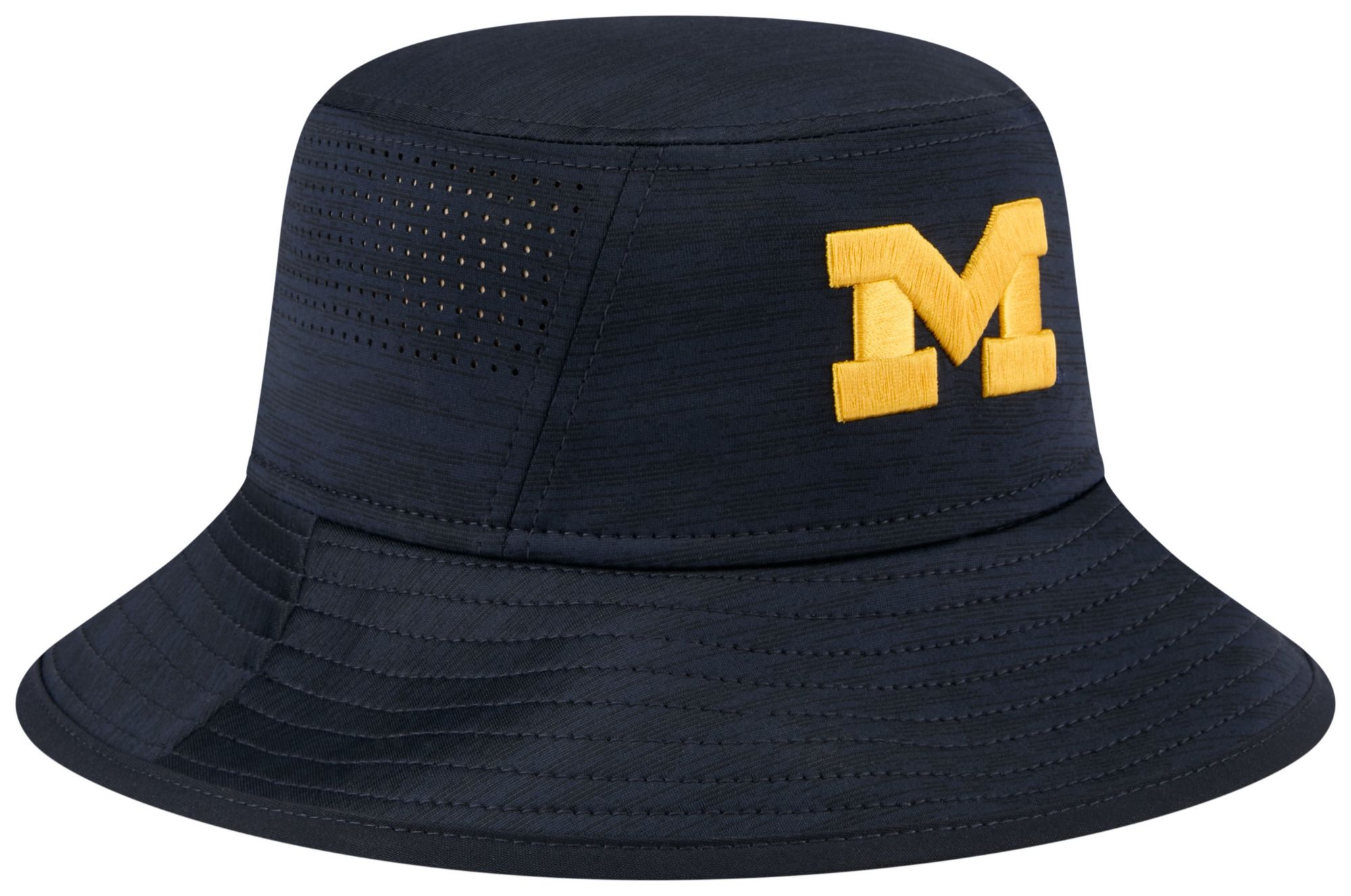 New Era Adult Michigan Wolverines Navy Digi Bucket Hat product image
