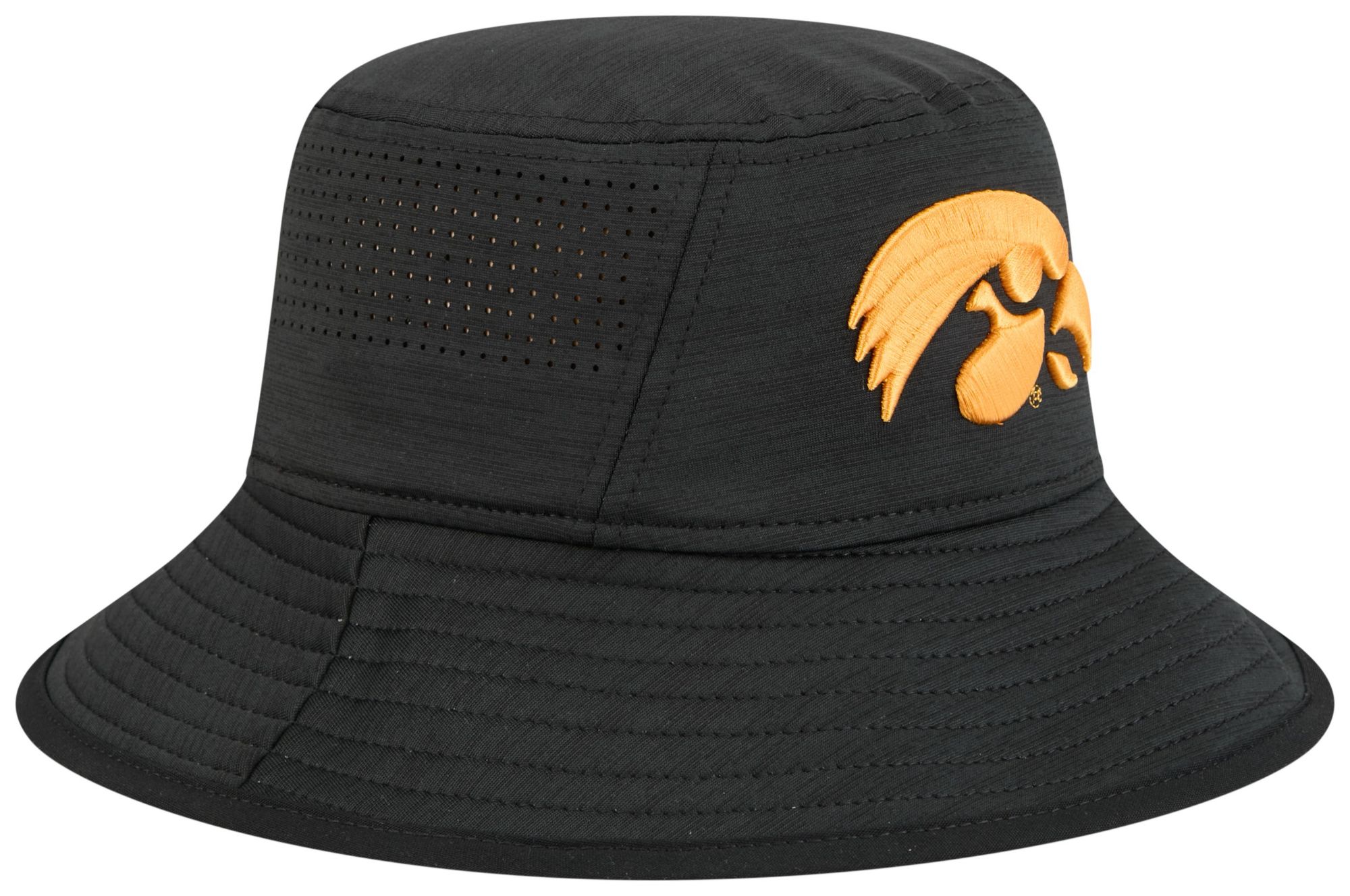 New Era Adult Iowa Hawkeyes Black Digi Bucket Hat product image