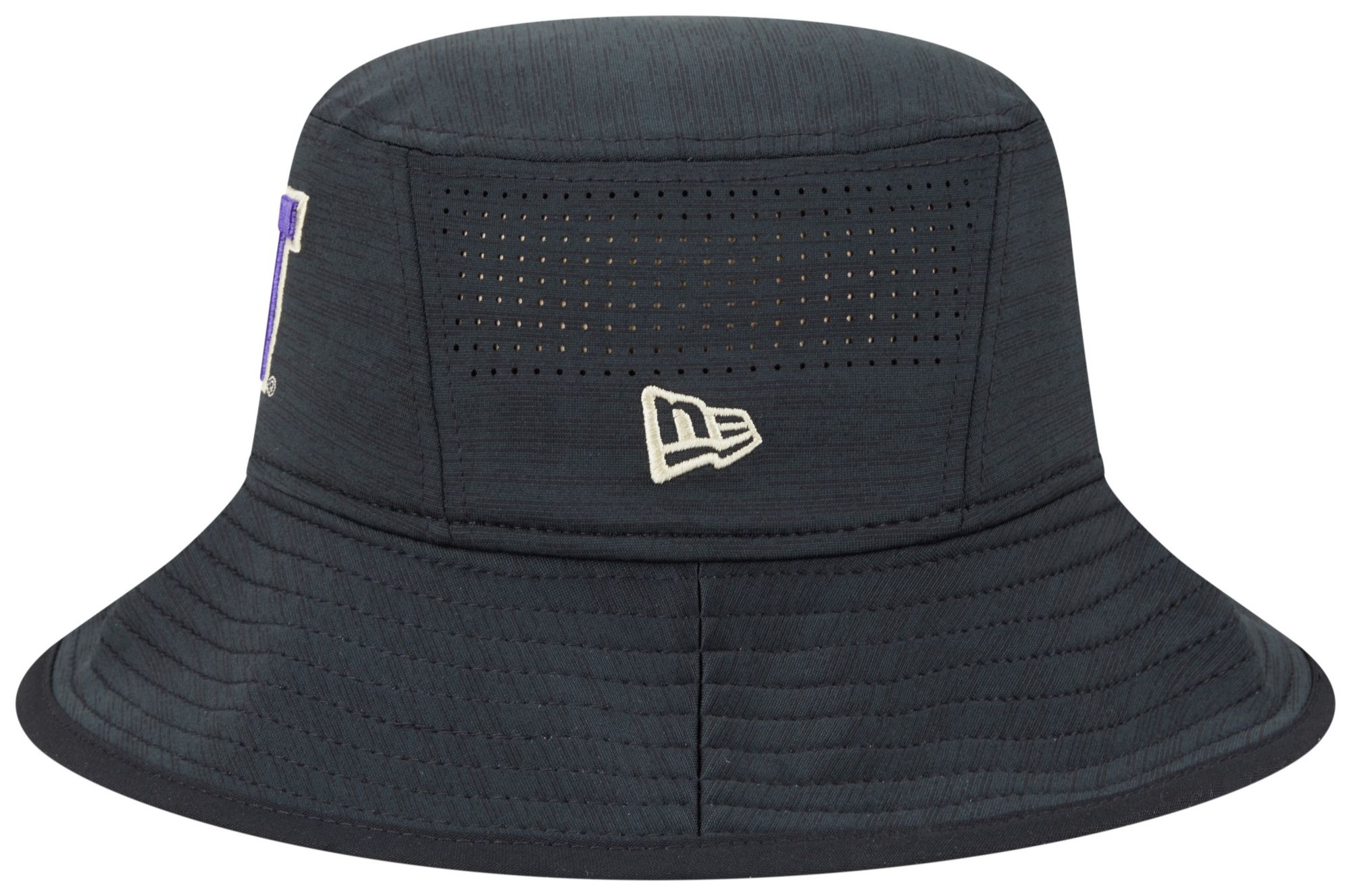 New Era Adult Washington Huskies Black Digi Bucket Hat product image