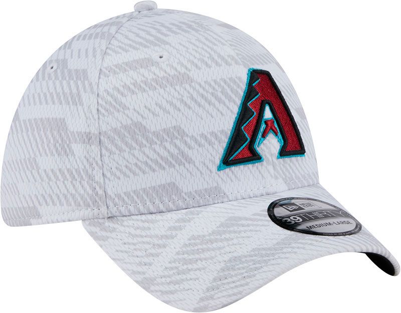 New Era Youth Arizona Diamondbacks White Graded 39Thirty Stretch Fit Hat product image