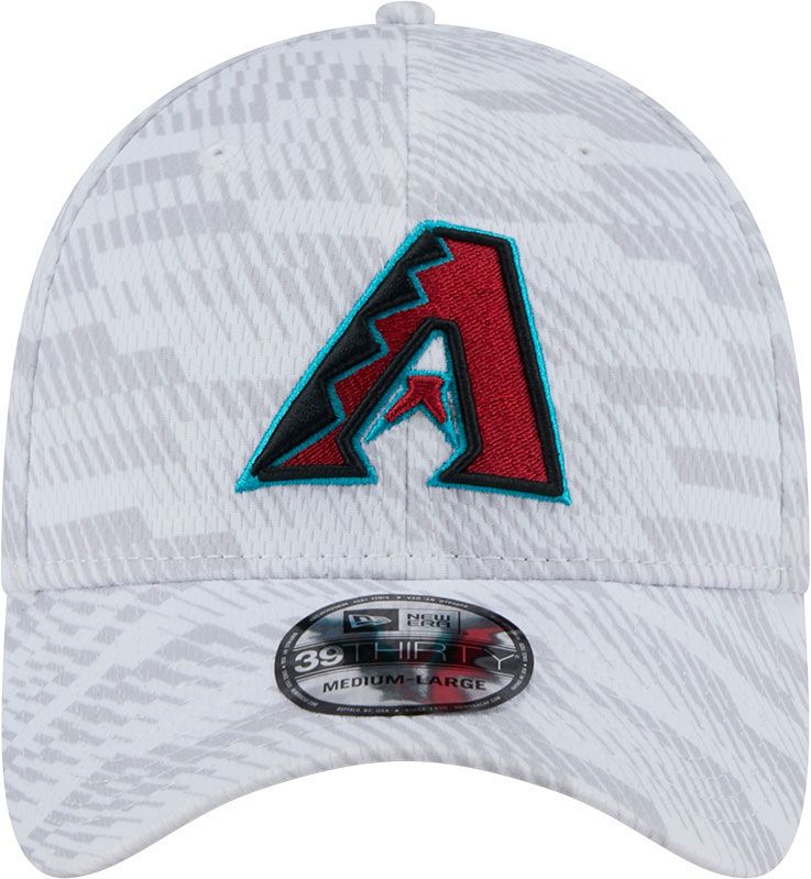 New Era Youth Arizona Diamondbacks White Graded 39Thirty Stretch Fit Hat product image