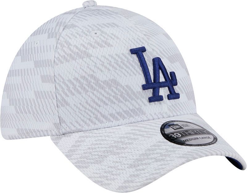 New Era Youth Los Angeles Dodgers White Graded 39Thirty Stretch Fit Hat product image
