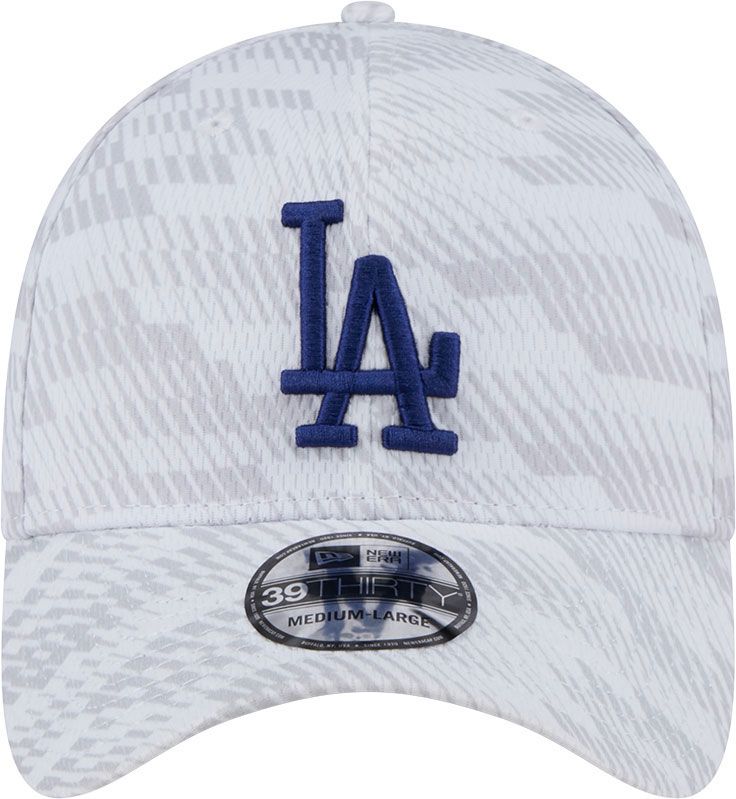 New Era Youth Los Angeles Dodgers White Graded 39Thirty Stretch Fit Hat product image