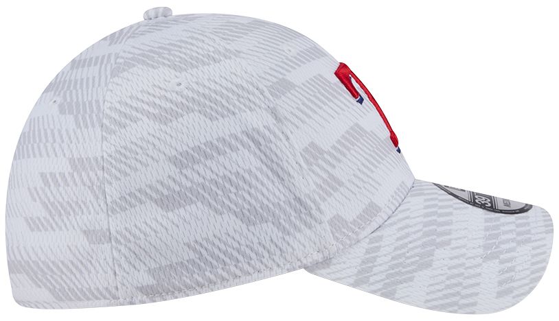 New Era Youth Texas Rangers White Graded 39Thirty Stretch Fit Hat product image