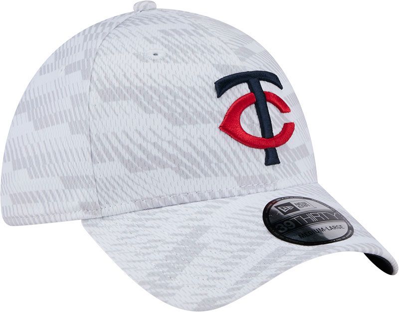 New Era Youth Minnesota Twins White Graded 39Thirty Stretch Fit Hat product image