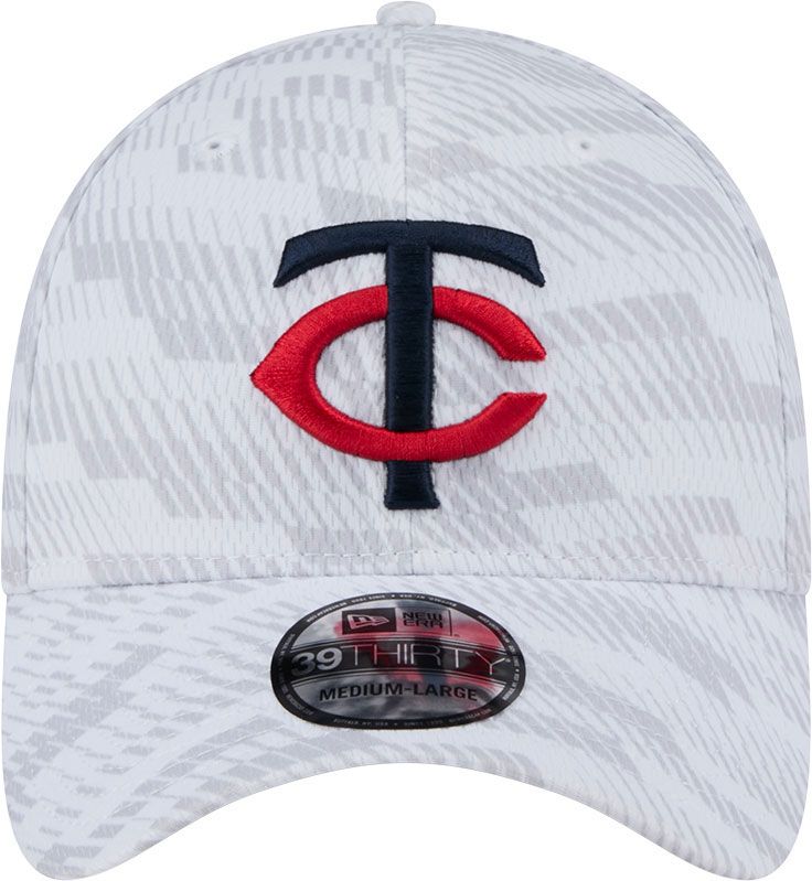 New Era Youth Minnesota Twins White Graded 39Thirty Stretch Fit Hat product image