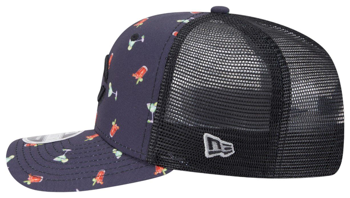 New Era Adult Cincinnati Reds Black Pattern 9Seventy Adjustable Hat product image