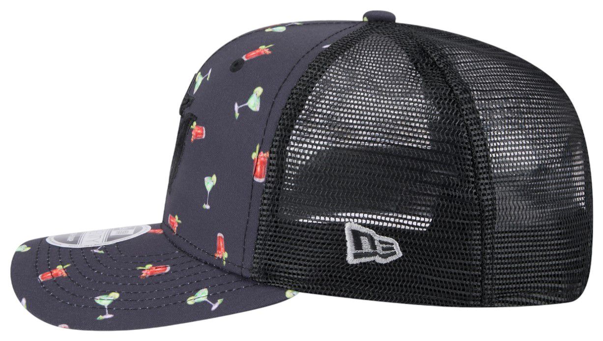 New Era Adult Miami Marlins Black Pattern 9Seventy Adjustable Hat product image