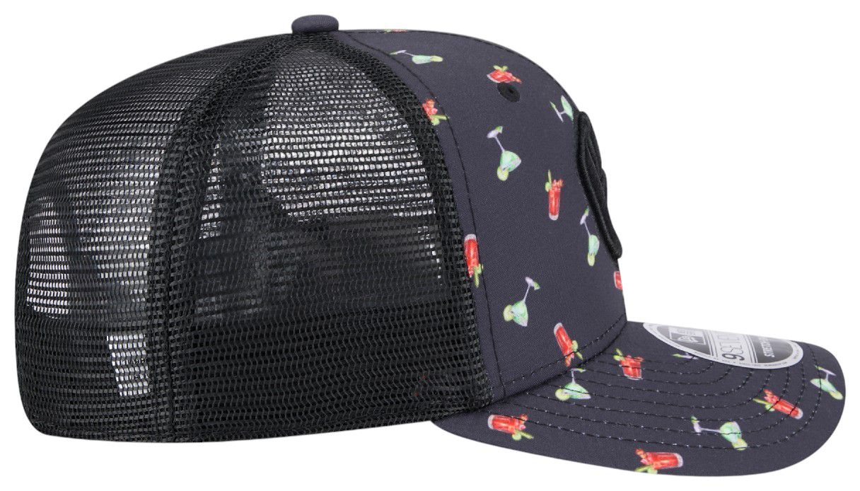 New Era Adult Milwaukee Brewers Black Pattern 9Seventy Adjustable Hat product image