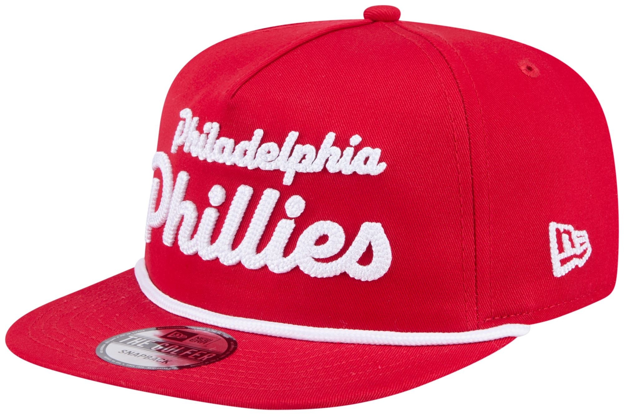 New Era Adult Philadelphia Phillies Red Team Text Golfer Adjustable Hat product image