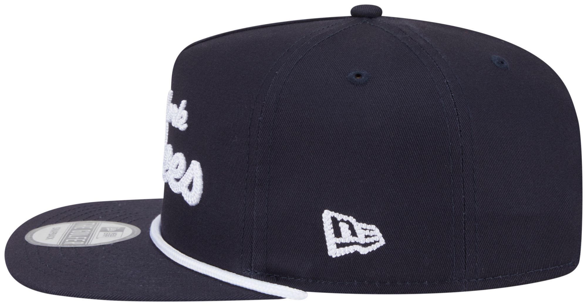 New Era Adult New York Yankees Navy Team Text Golfer Adjustable Hat product image