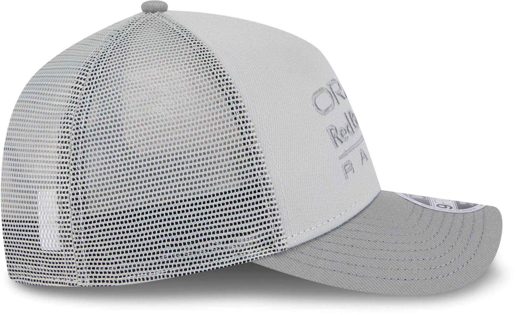 New Era Adult Nascar Red Bull Racing Grey 9Forty Trucker Adjustable Hat product image