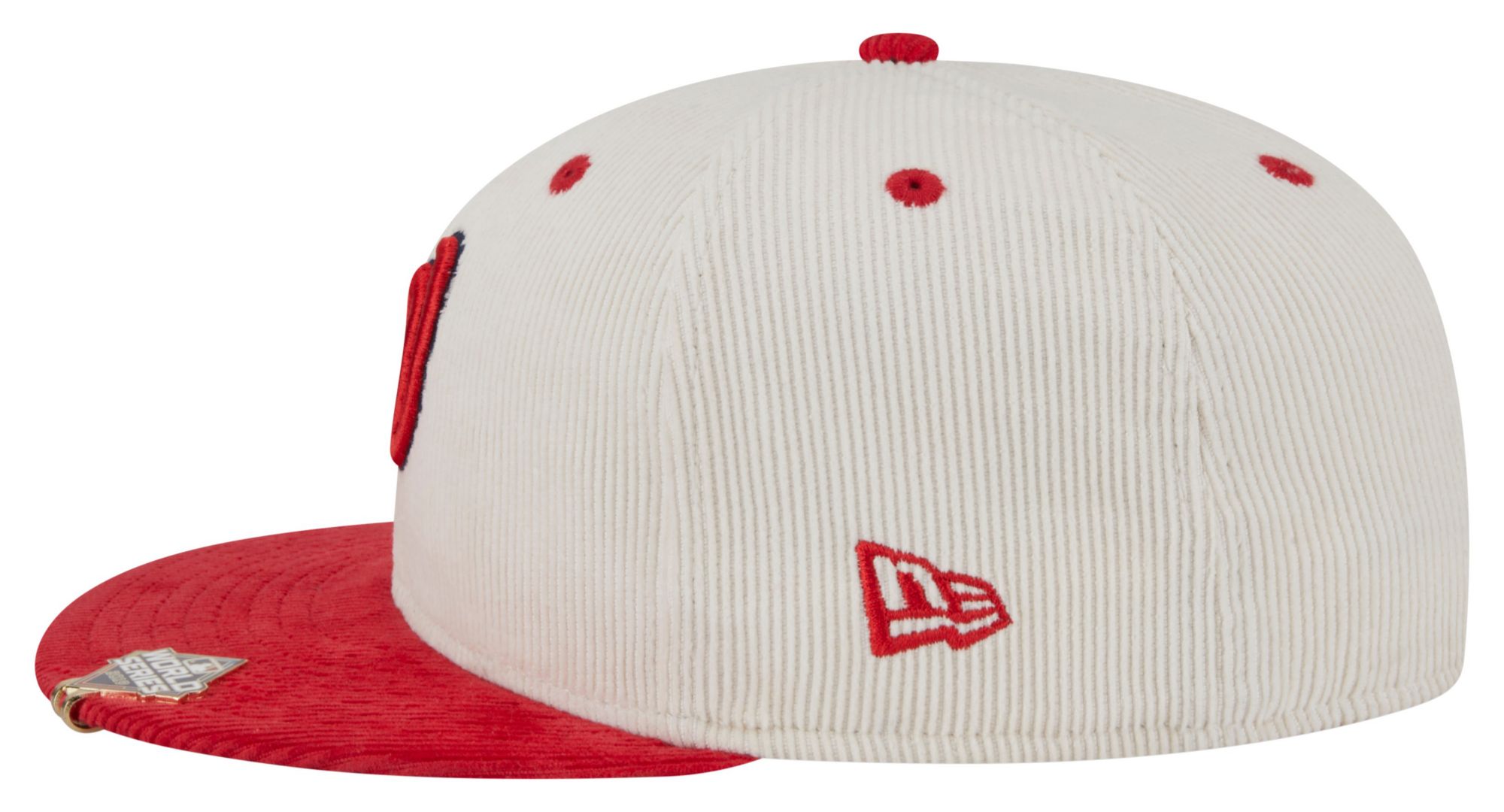 New Era Adult Washington Nationals Cream 2Tone Corduroy 59Fifty Fitted Hat product image