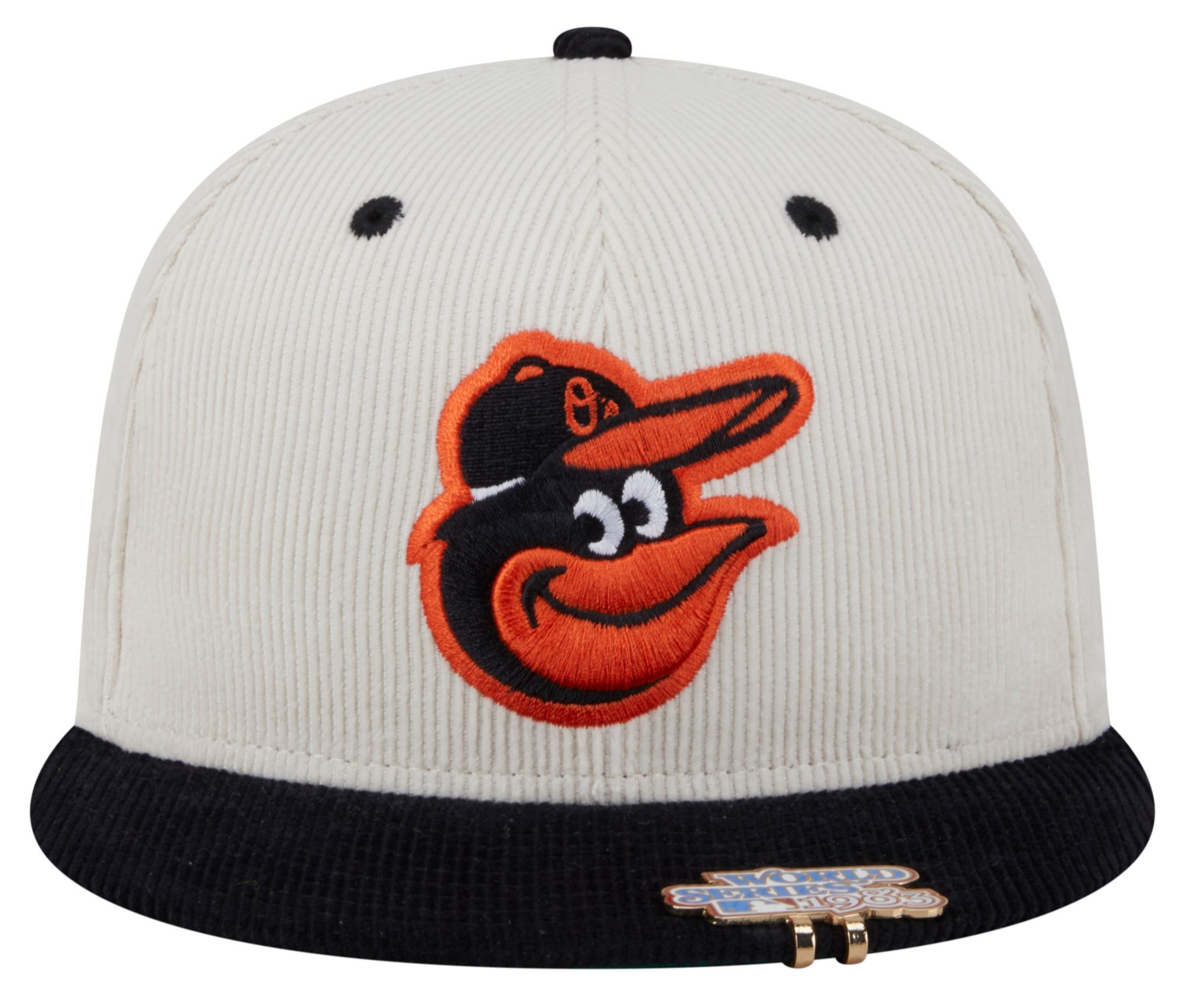 New Era Adult Baltimore Orioles Cream 2Tone Corduroy 59Fifty Fitted Hat product image