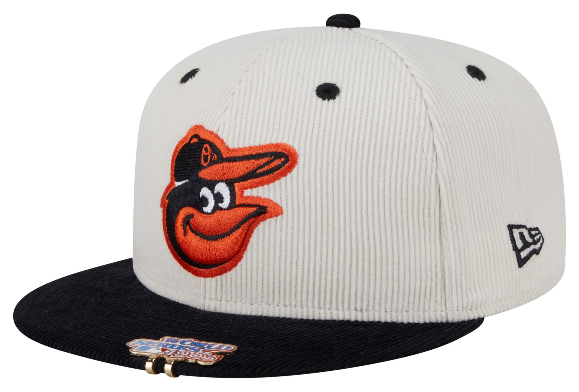 New Era Adult Baltimore Orioles Cream 2Tone Corduroy 59Fifty Fitted Hat product image