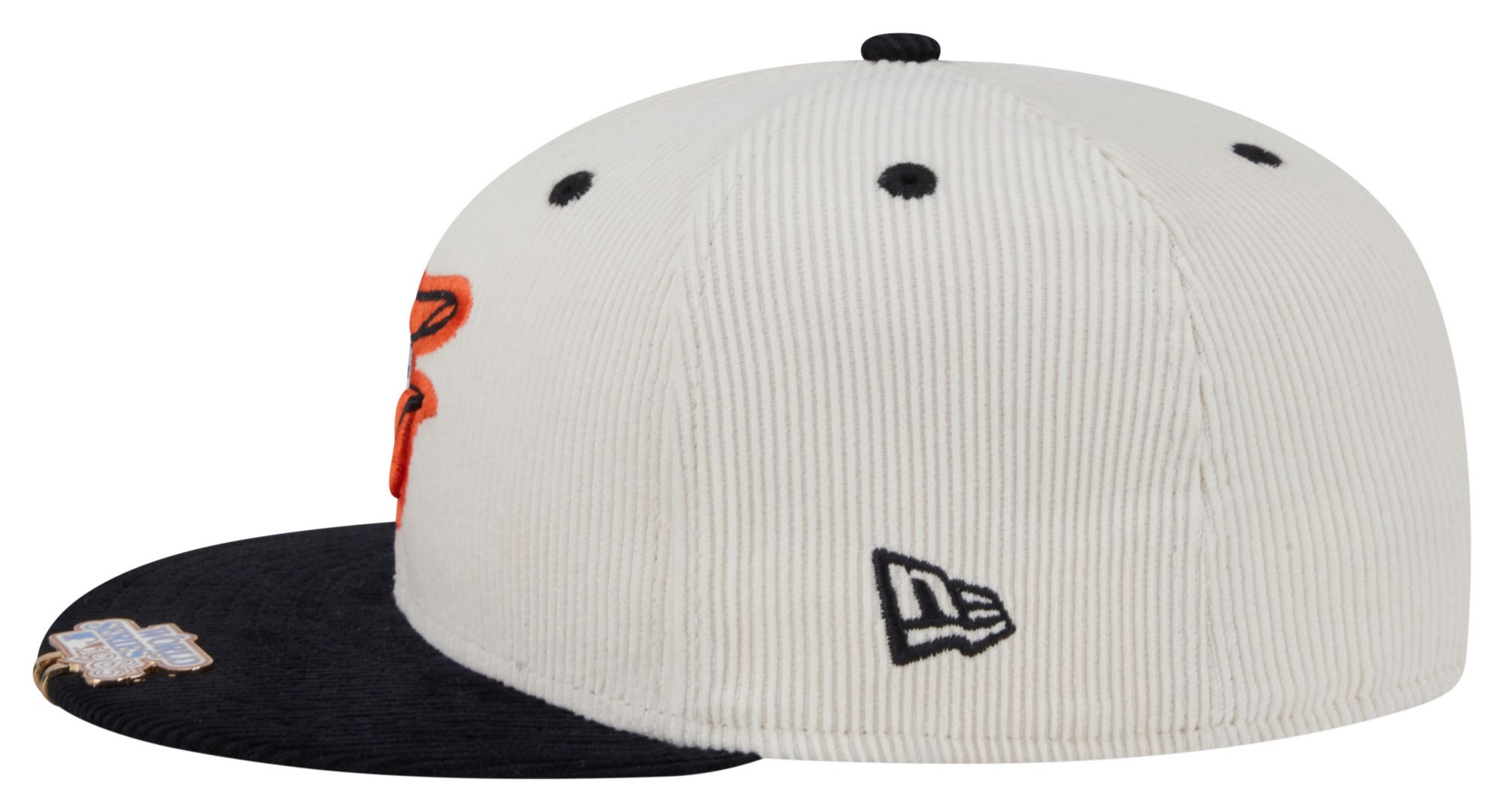 New Era Adult Baltimore Orioles Cream 2Tone Corduroy 59Fifty Fitted Hat product image