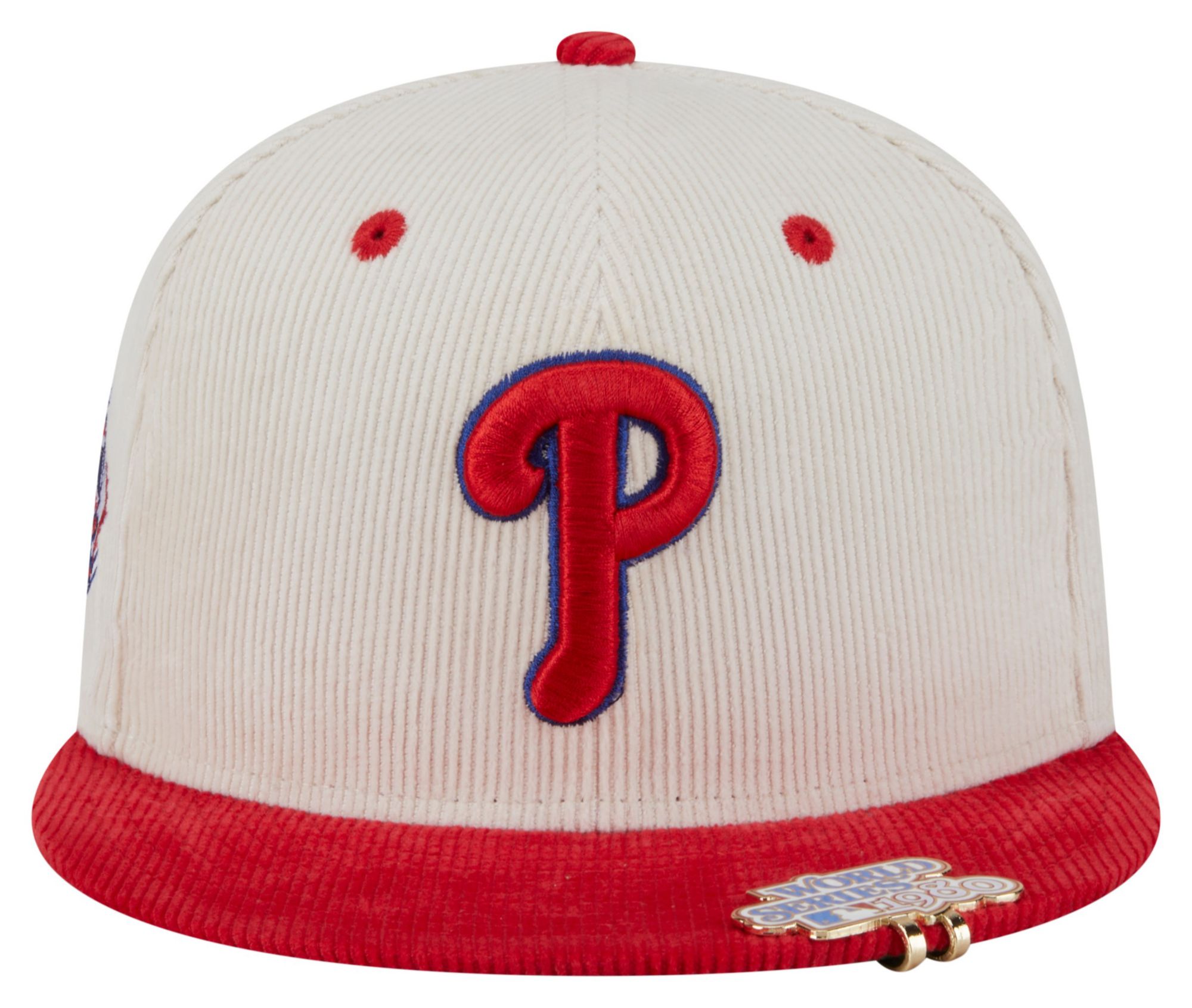 New Era Adult Philadelphia Phillies Cream 2Tone Corduroy 59Fifty Fitted Hat product image