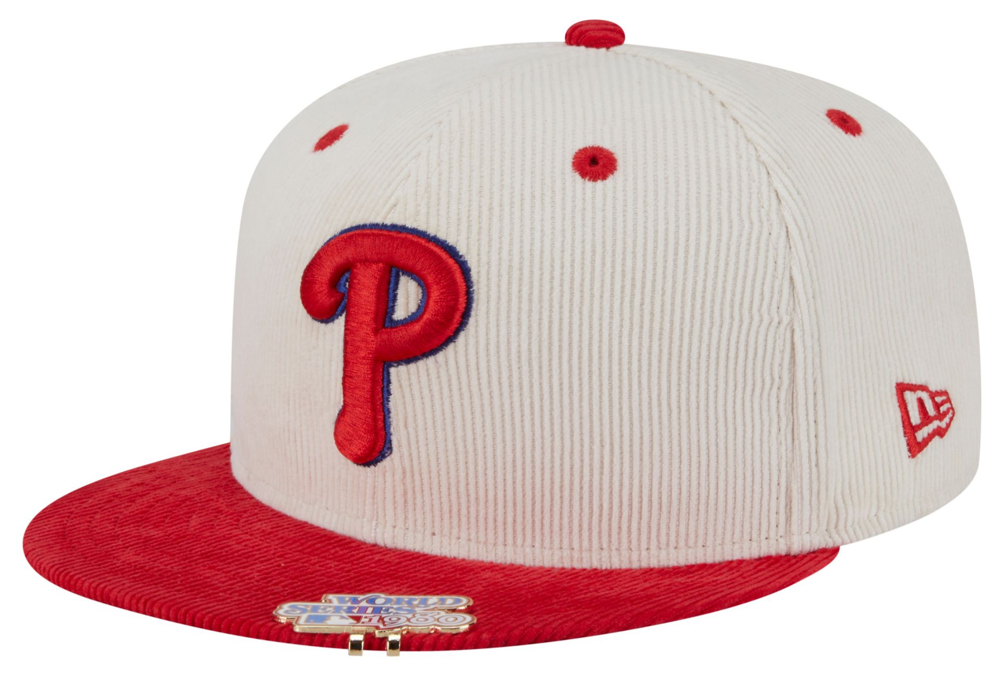 New Era Adult Philadelphia Phillies Cream 2Tone Corduroy 59Fifty Fitted Hat product image
