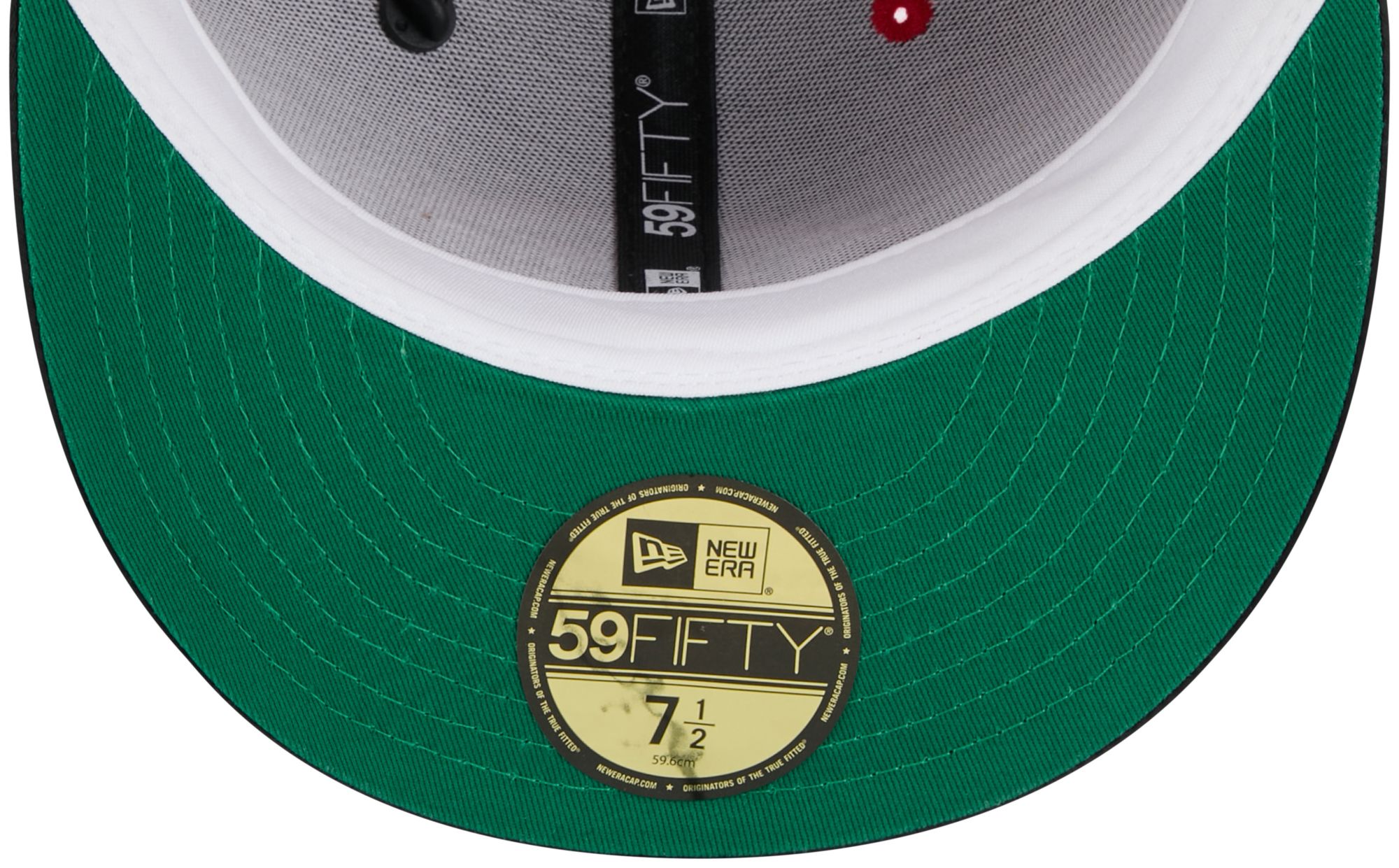 New Era Adult Cincinnati Reds Red Satin 59Fifty Fitted Hat product image