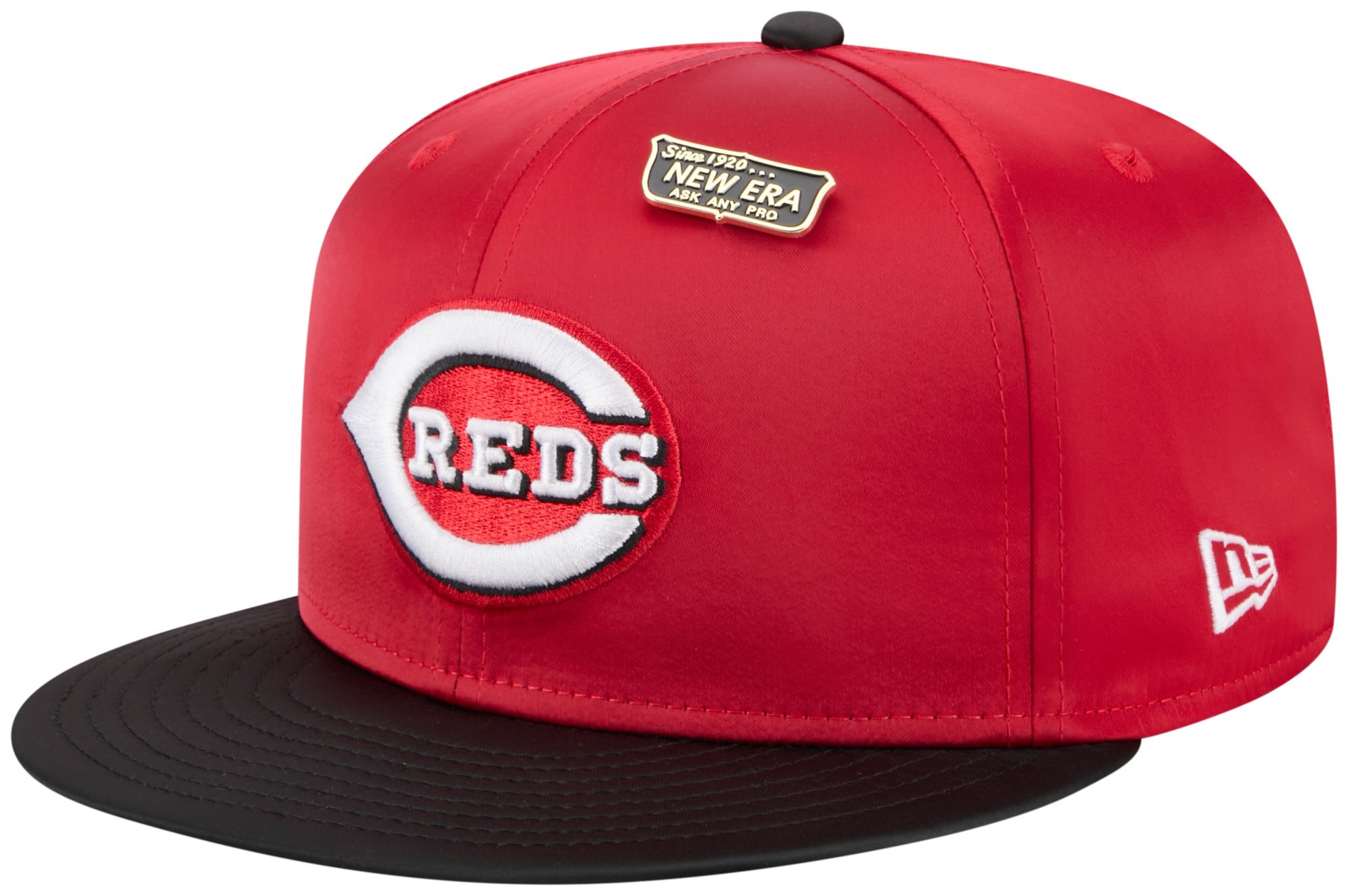 New Era Adult Cincinnati Reds Red Satin 59Fifty Fitted Hat product image