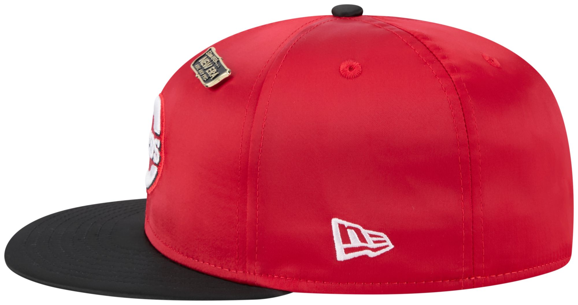 New Era Adult Cincinnati Reds Red Satin 59Fifty Fitted Hat product image