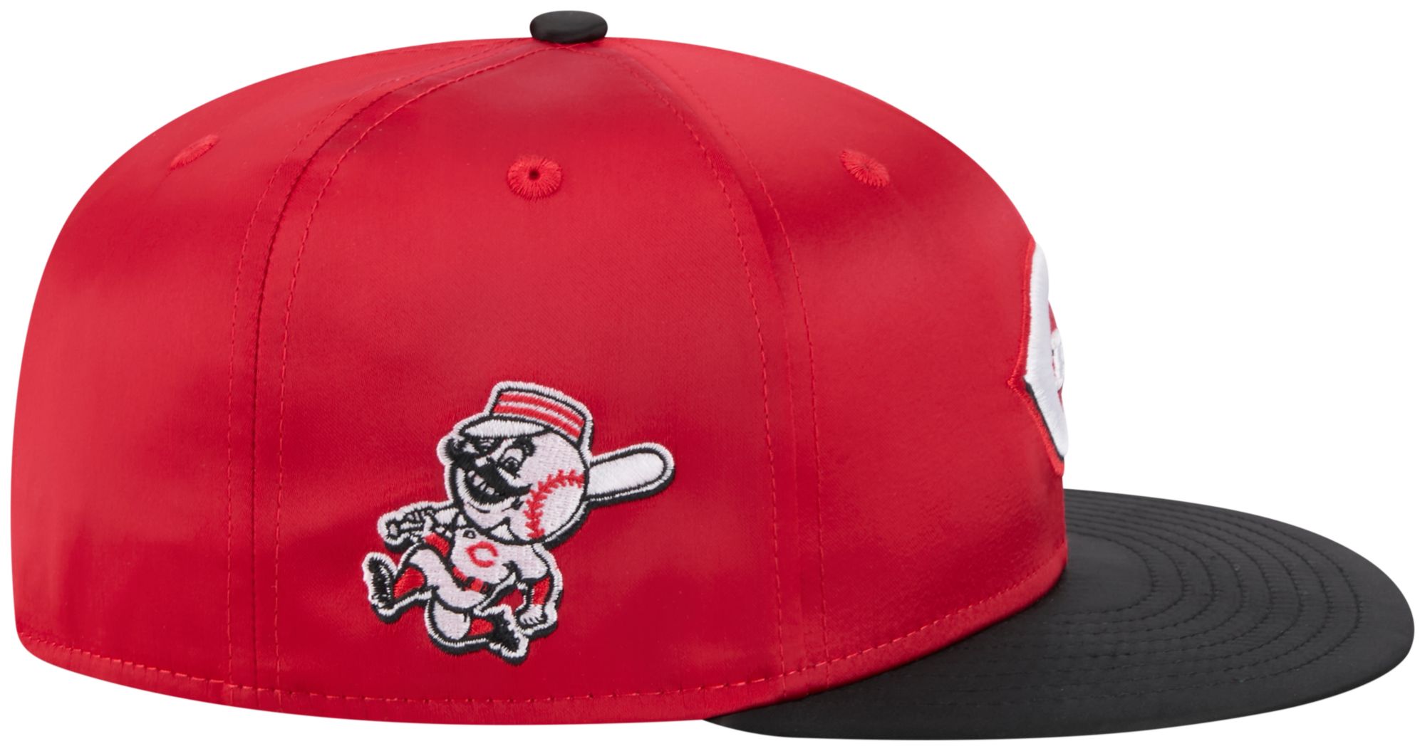 New Era Adult Cincinnati Reds Red Satin 59Fifty Fitted Hat product image