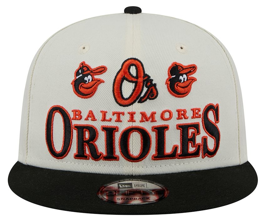 New Era Adult Baltimore Orioles White Archive 9Fifty Adjustable Hat product image