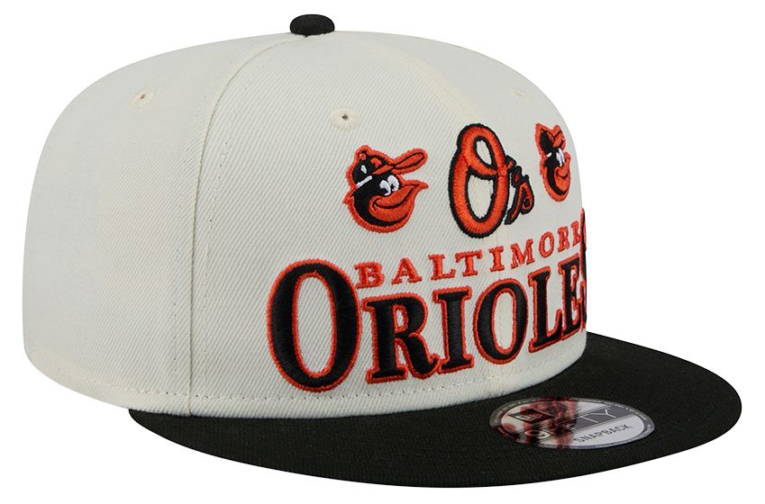 New Era Adult Baltimore Orioles White Archive 9Fifty Adjustable Hat product image