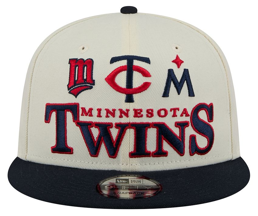 New Era Adult Minnesota Twins White Archive 9Fifty Adjustable Hat product image