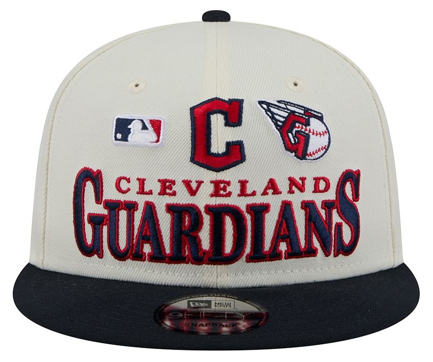 New Era Adult Cleveland Guardians White Archive 9Fifty Adjustable Hat product image
