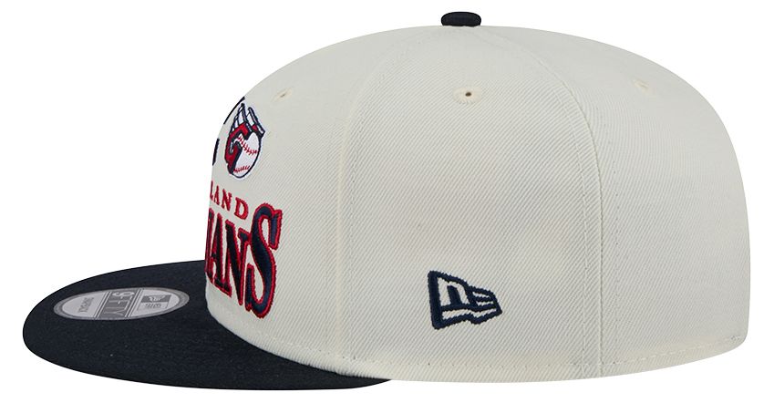 New Era Adult Cleveland Guardians White Archive 9Fifty Adjustable Hat product image