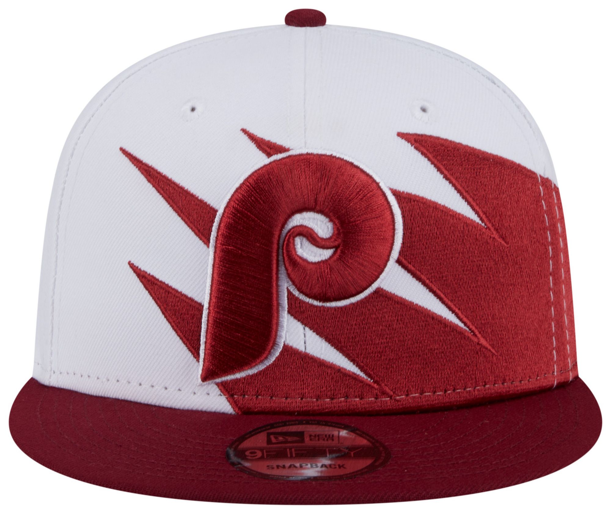 New Era Adult Philadelphia Phillies Maroon Jagged 9Fifty Adjustable Hat product image