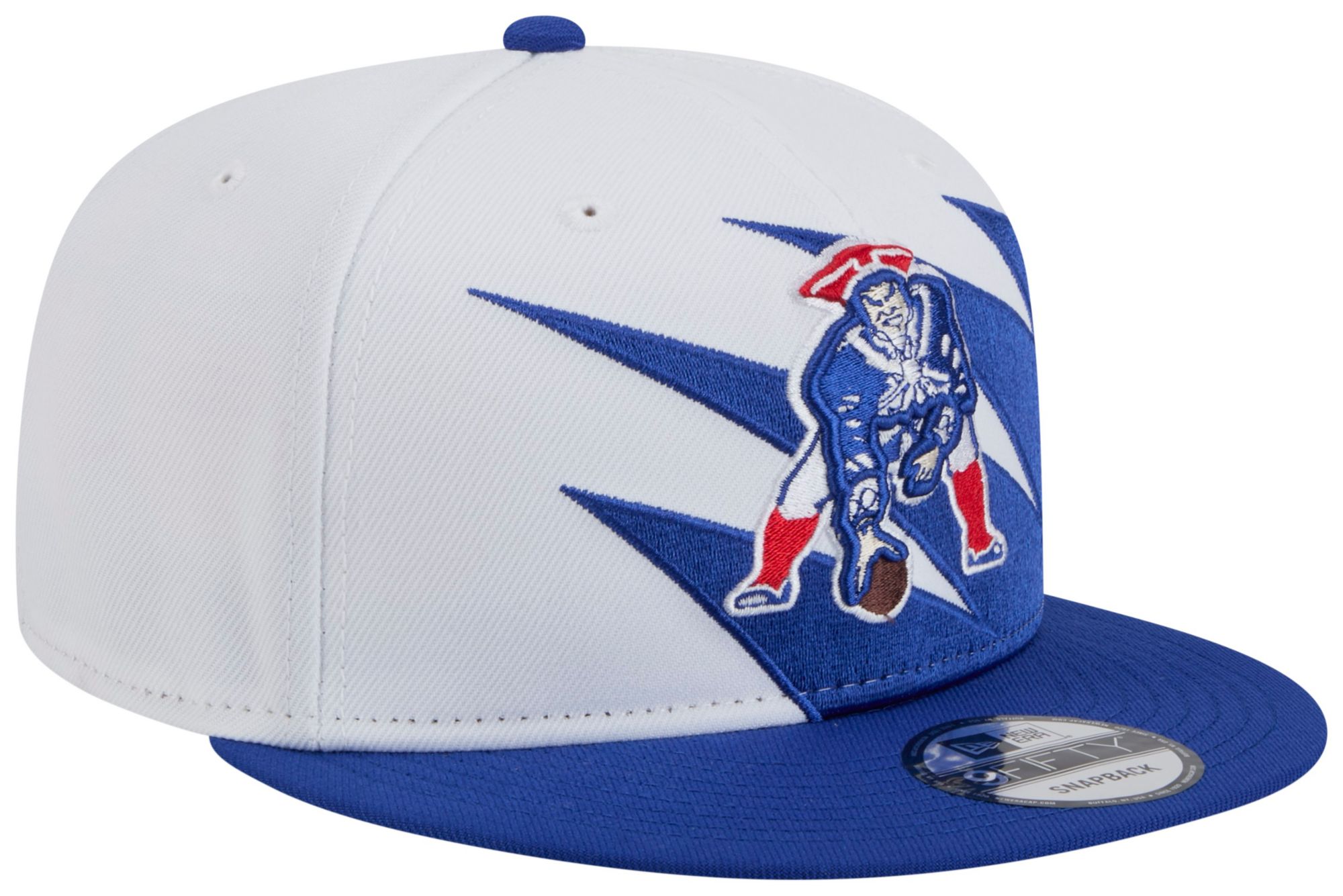 New Era Adult New England Patriots Navy Zig Zag 9Fifty Adjustable Hat product image