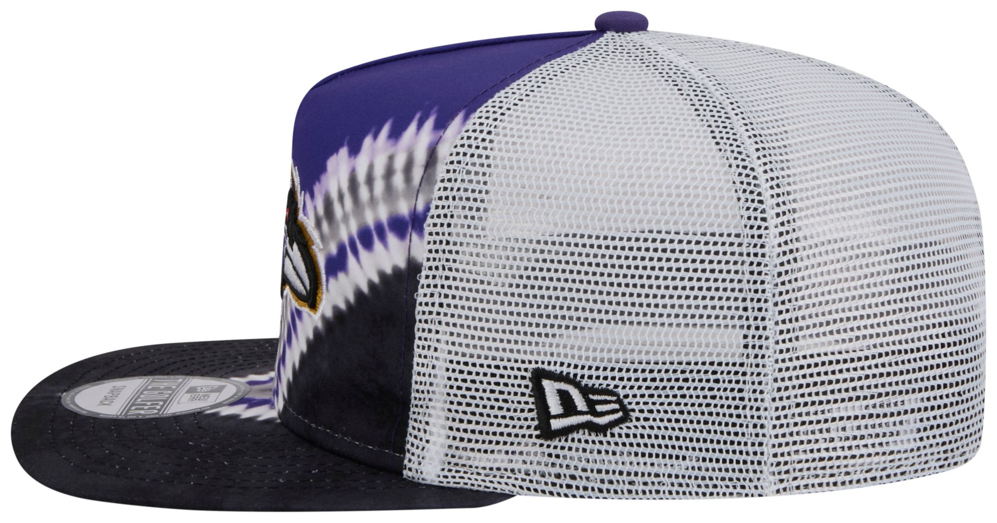 New Era Adult Baltimore Ravens Tie Dye Golfer Snapback Hat product image