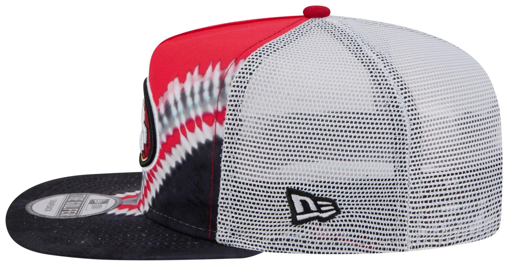 New Era Adult San Francisco 49ers Tie Dye Golfer Snapback Hat product image