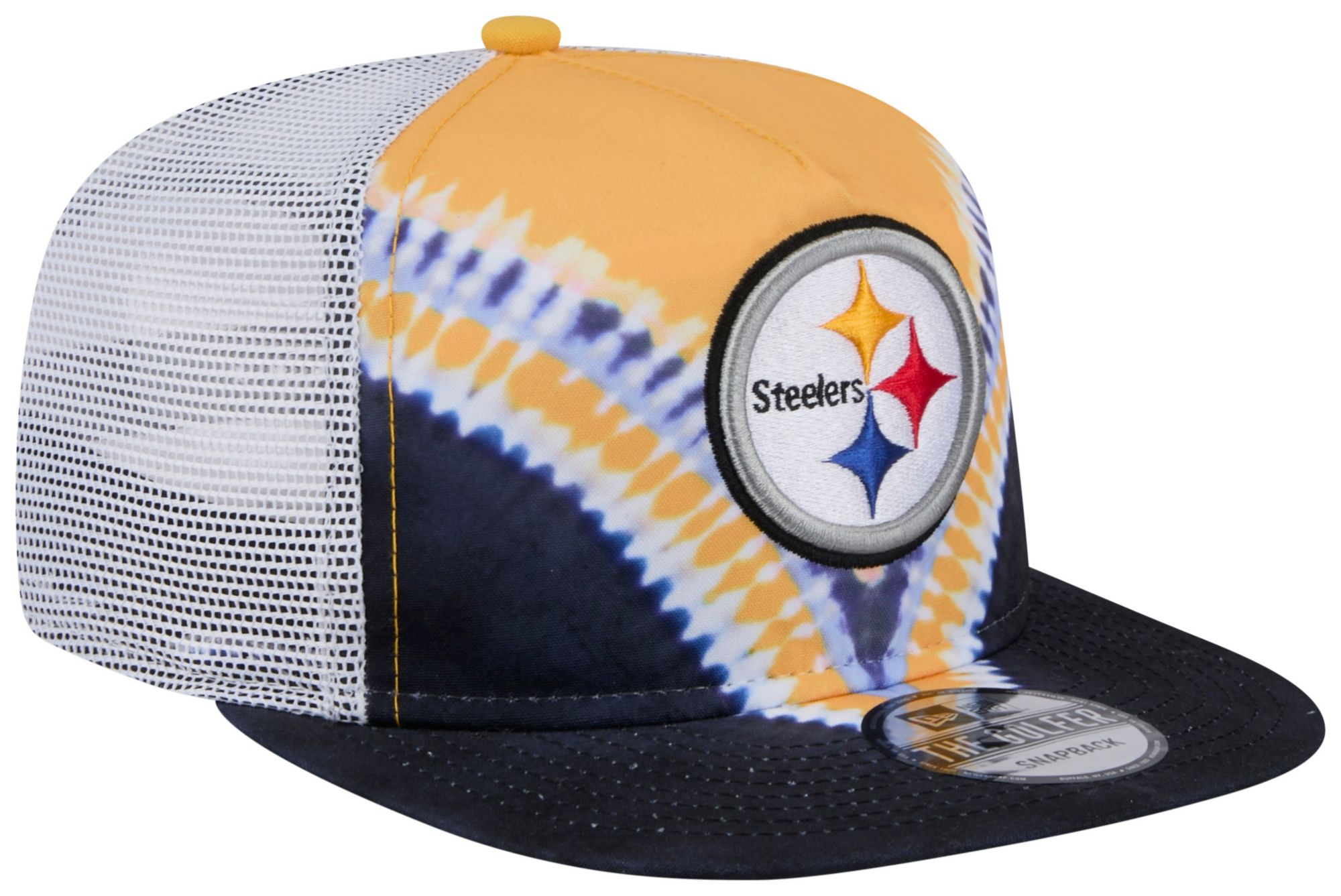 New Era Adult Pittsburgh Steelers Tie Dye Golfer Snapback Hat product image