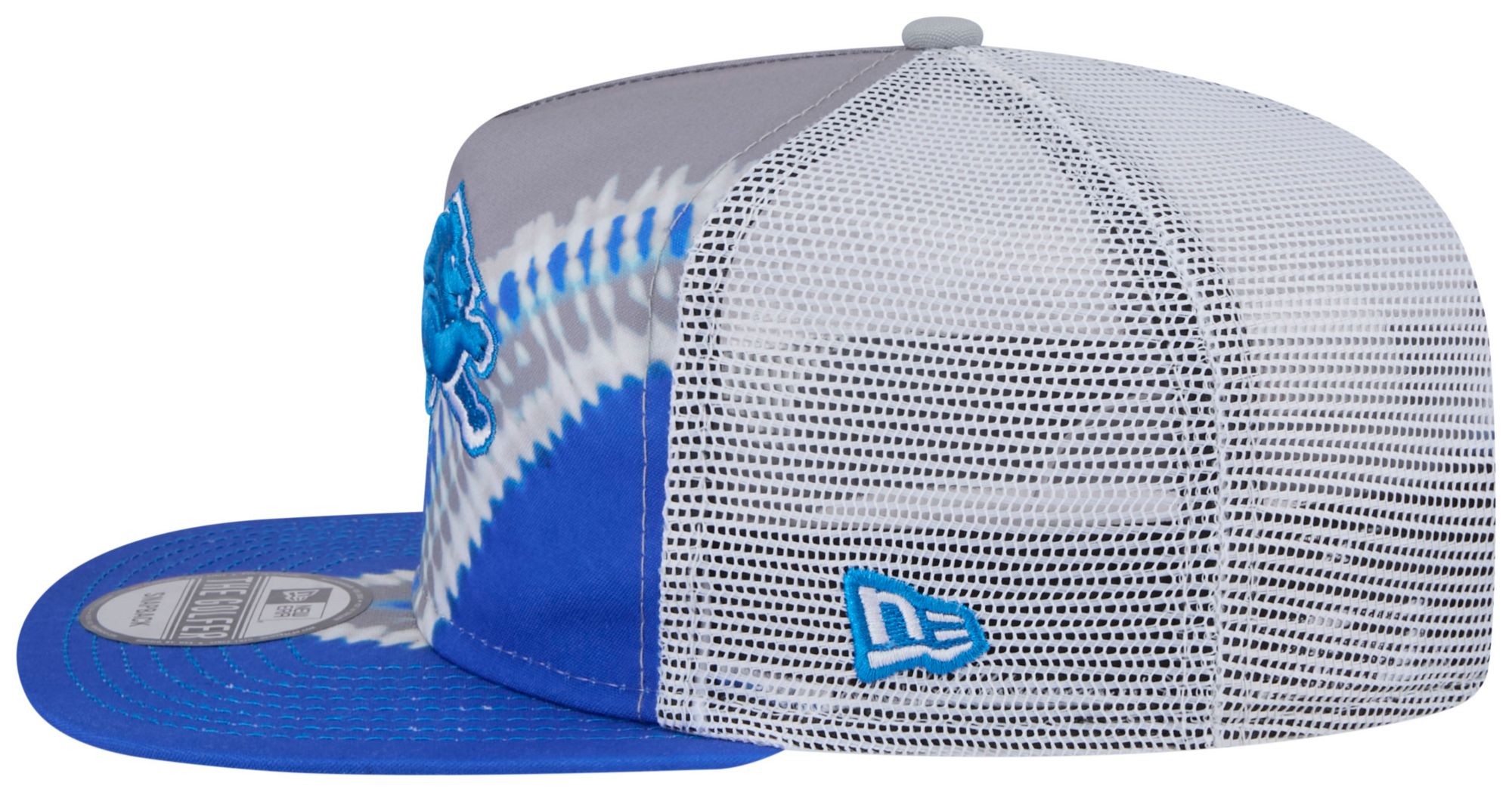 New Era Adult Detroit Lions Tie Dye Golfer Snapback Hat product image
