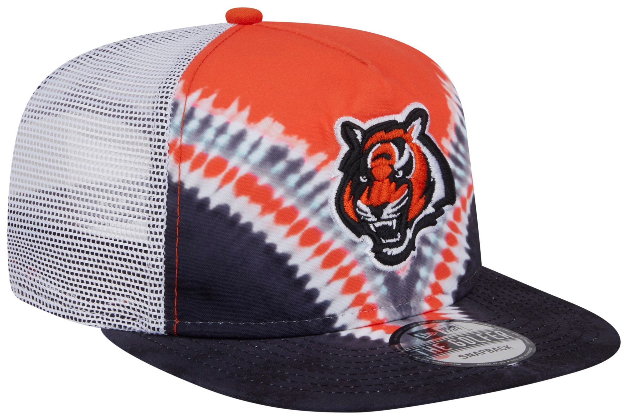 New Era Adult Cincinnati Bengals Tie Dye Golfer Snapback Hat product image