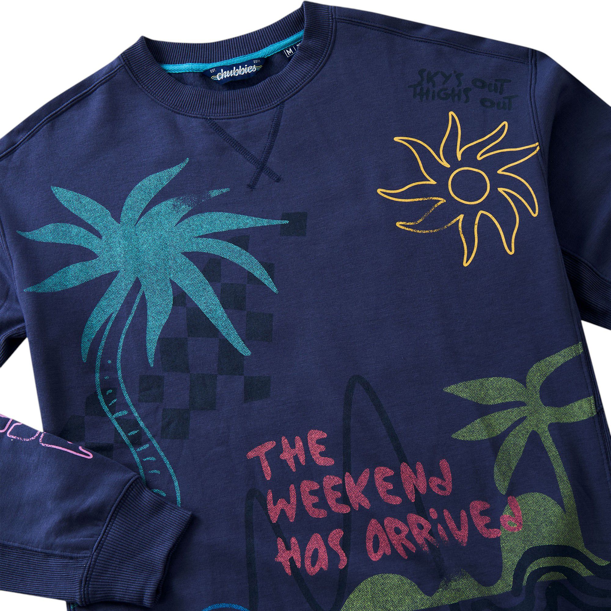 chubbies Men's Soft Terry Crewneck Fleece product image