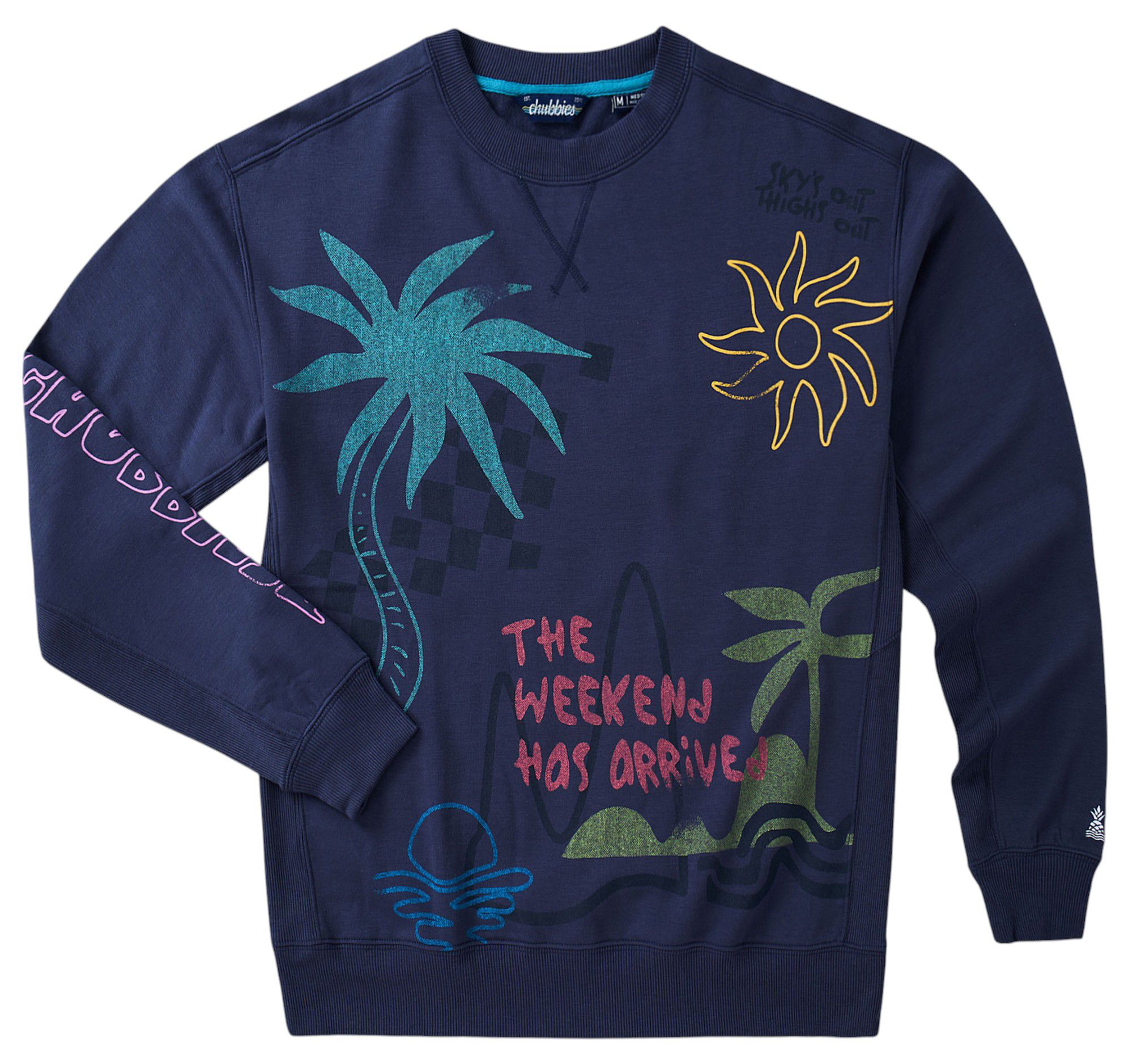 chubbies Men's Soft Terry Crewneck Fleece product image