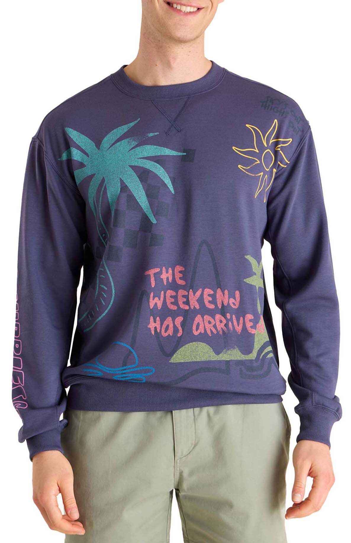 chubbies Men's Soft Terry Crewneck Fleece product image