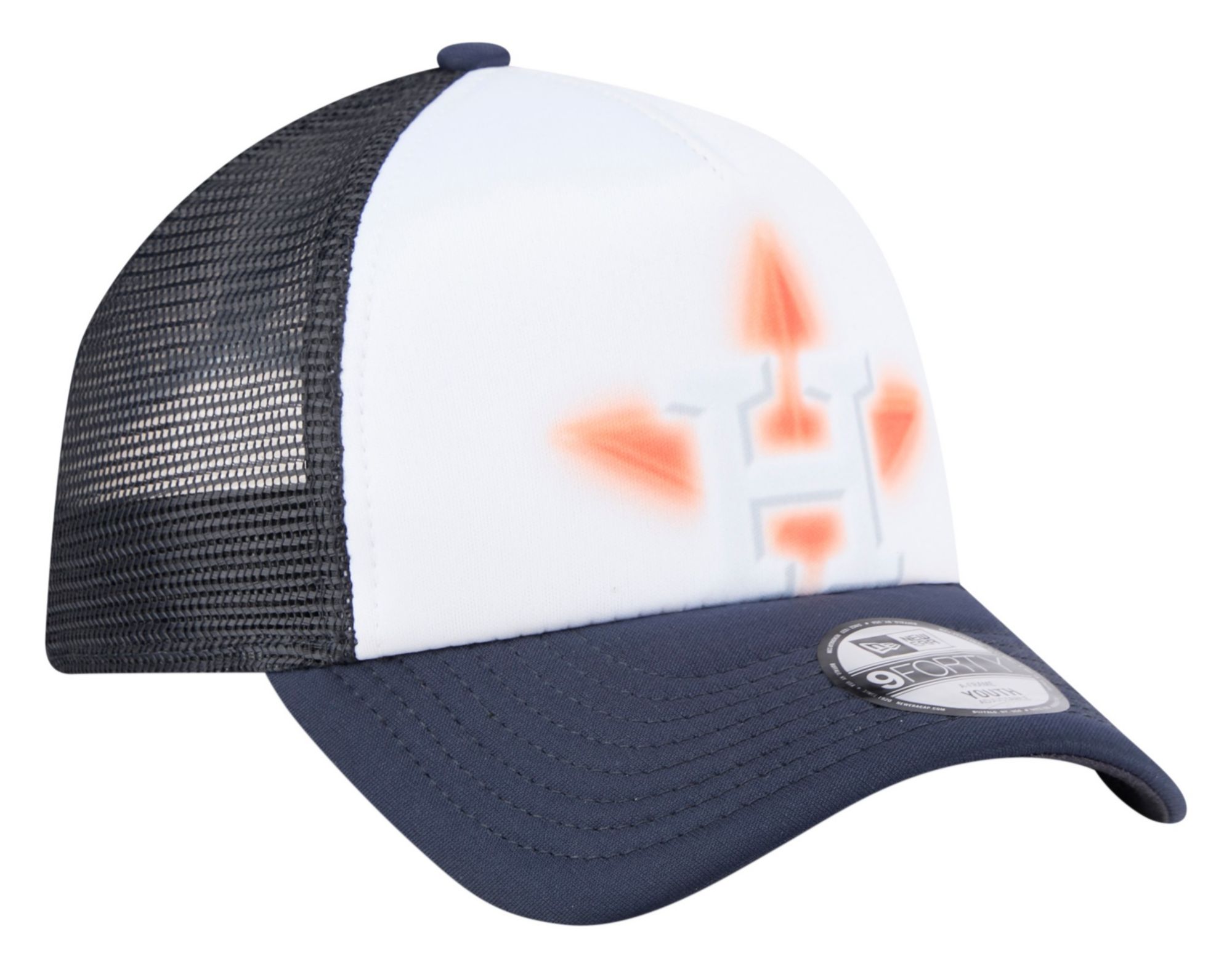 New Era Adult Houston Astros Navy Painted 9Forty Adjustable Hat product image
