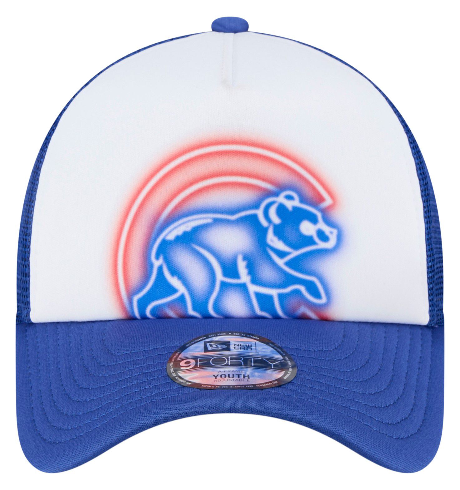 New Era Kids Chicago Cubs Blue Painted 9Forty Adjustable Hat product image