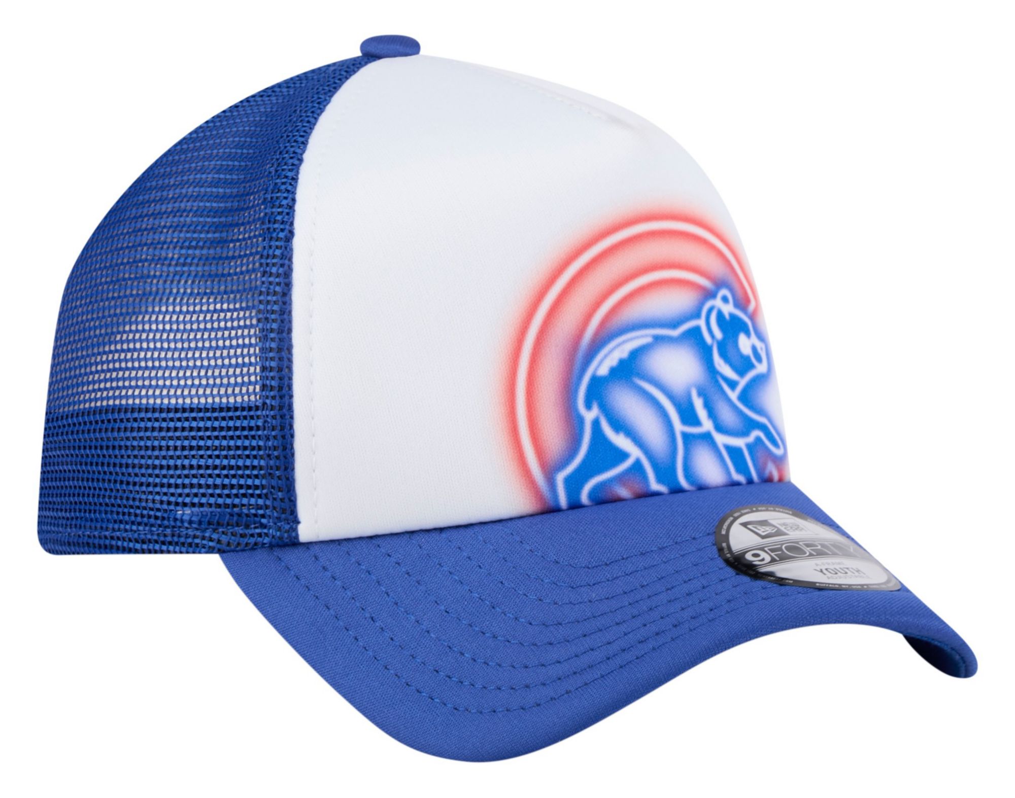 New Era Kids Chicago Cubs Blue Painted 9Forty Adjustable Hat product image