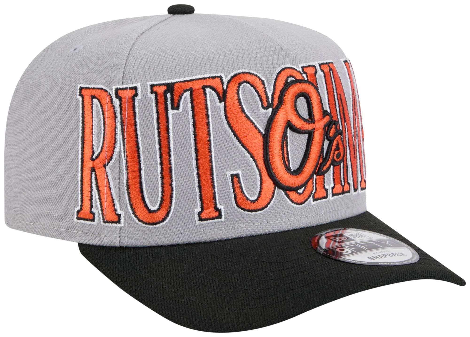 New Era Adult Baltimore Orioles Grey Adley Rutschman #35 9Fifty Adjustable Hat product image