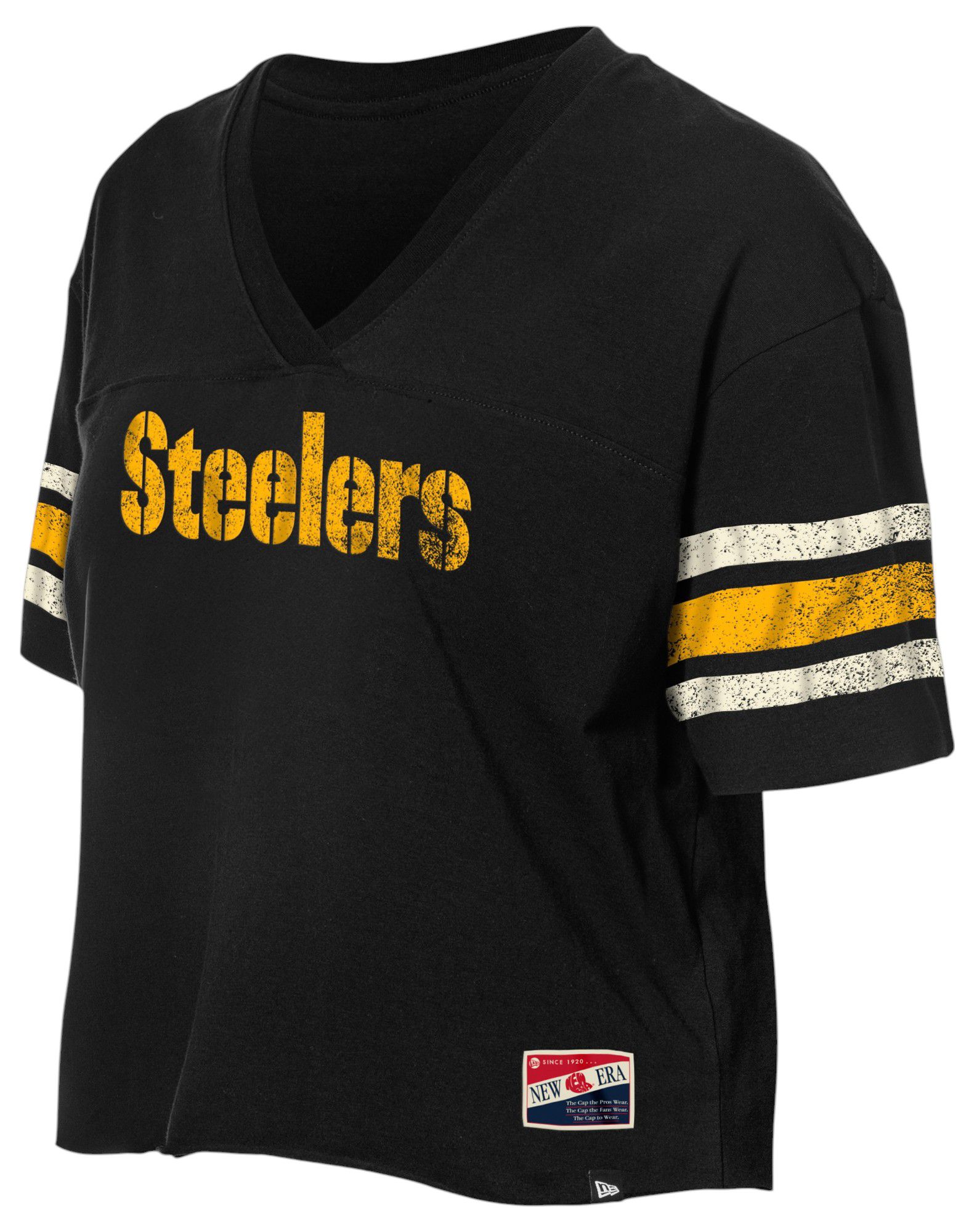 New Era Women's Pittsburgh Steelers Black Sporty T-Shirt product image