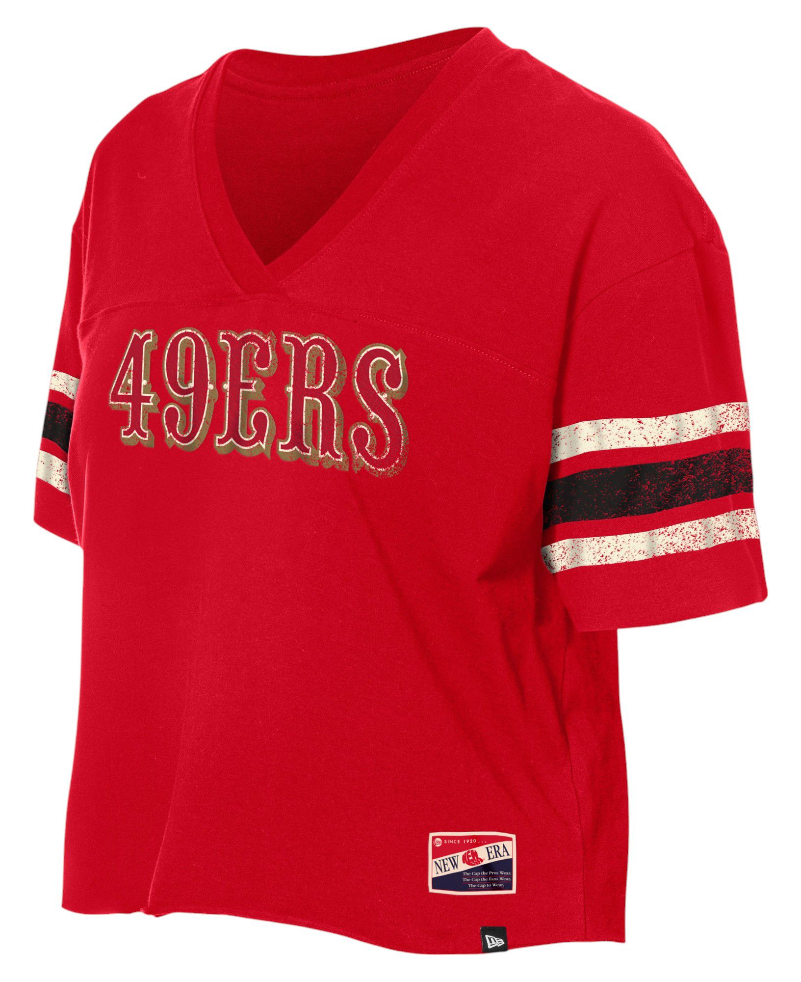 New Era Women's San Francisco 49ers Red Sporty T-Shirt product image