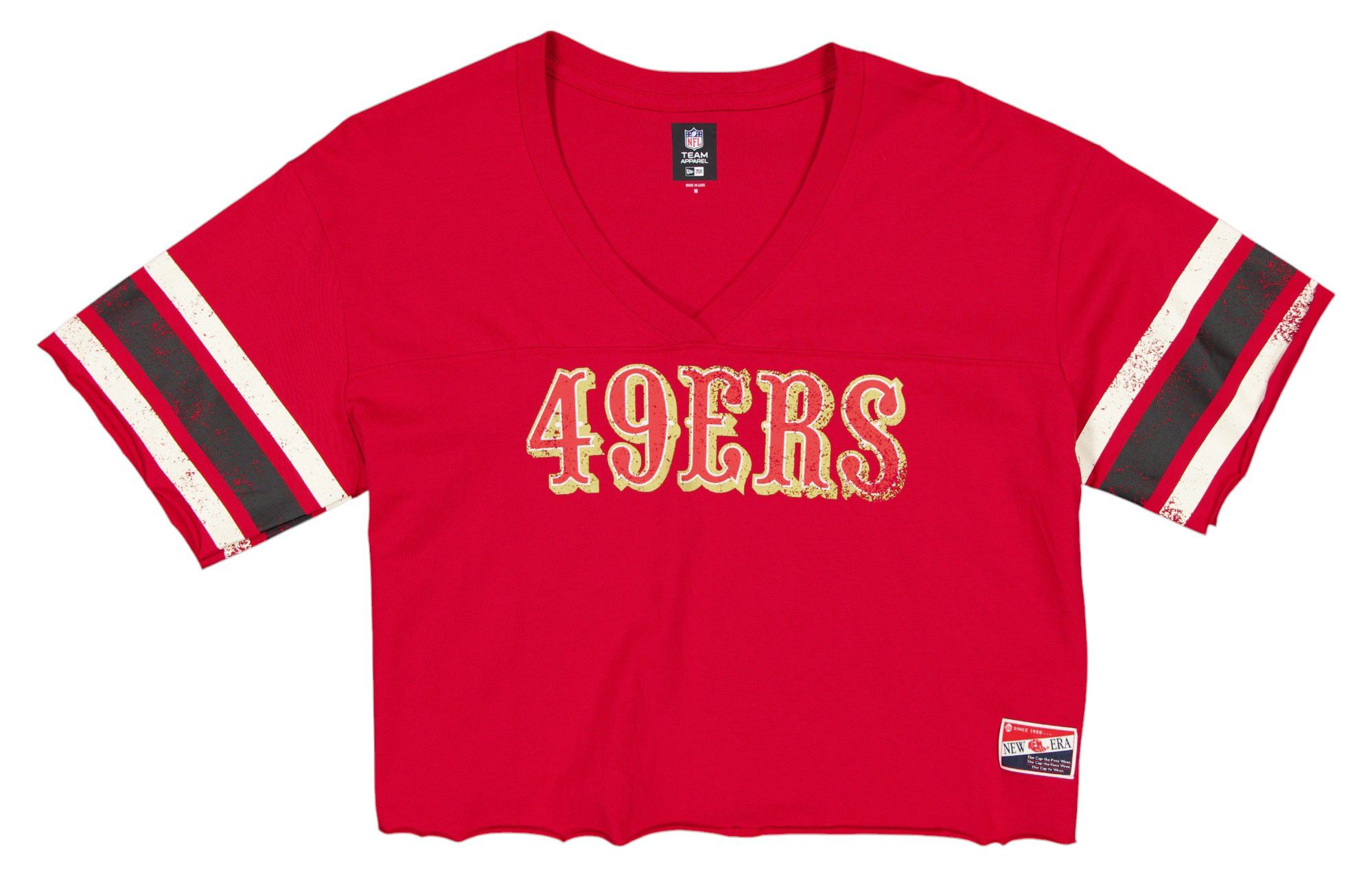 New Era Women's San Francisco 49ers Red Sporty T-Shirt product image